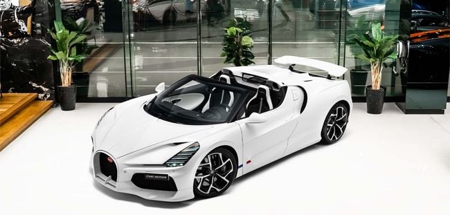 Used 2025 New Bugatti Mistral for sale in UAE | Verified Second Hand New Bugatti Mistral Price