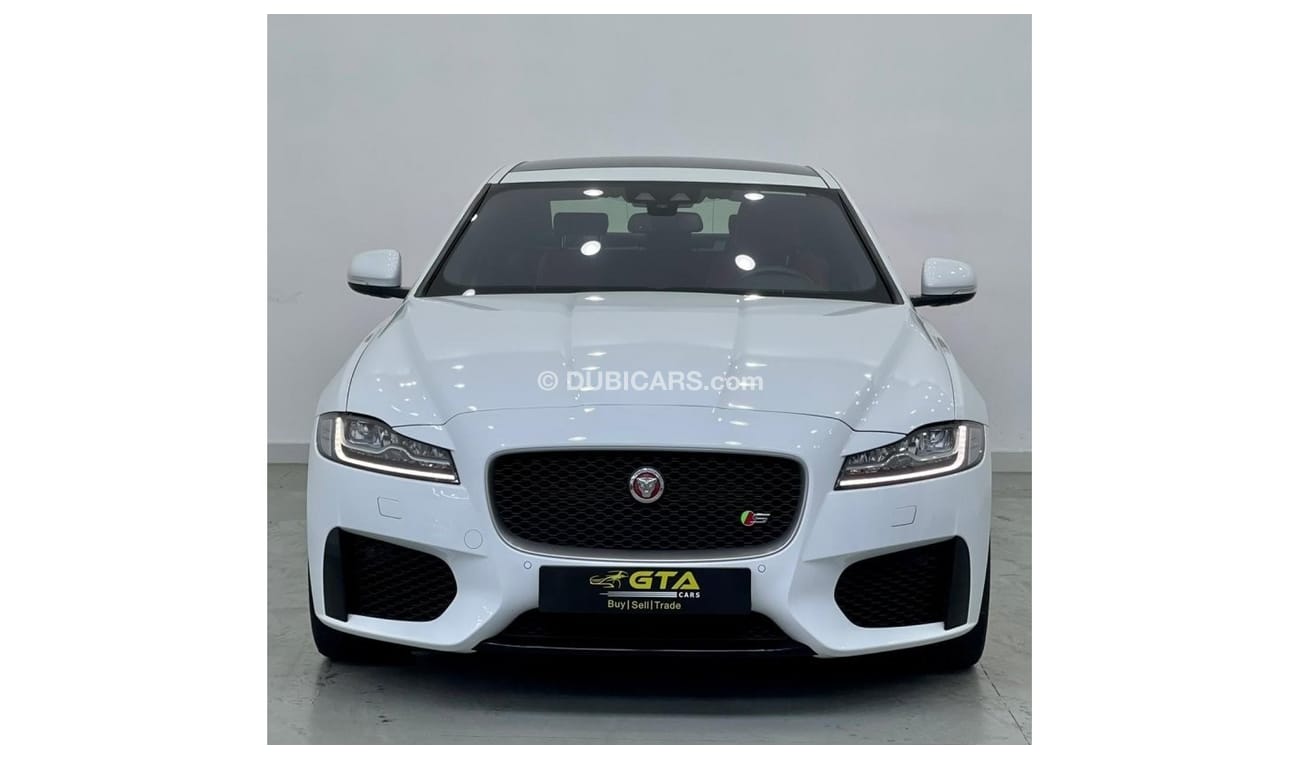 Jaguar XF S S 2018 Jaguar XF S V6, 2023 Jaguar Warranty + Service Package, Very Low KMs, GCC