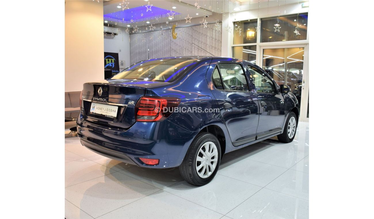 Renault Symbol EXCELLENT DEAL for our Renault Symbol 2020 Model!! in Blue Color! GCC Specs