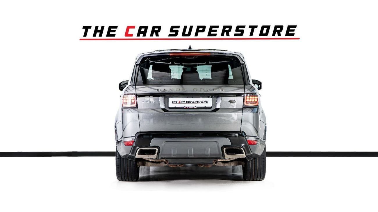 Land Rover Range Rover Sport GCC-22 Inch Rims-Black Contracting Roof-Red Interior