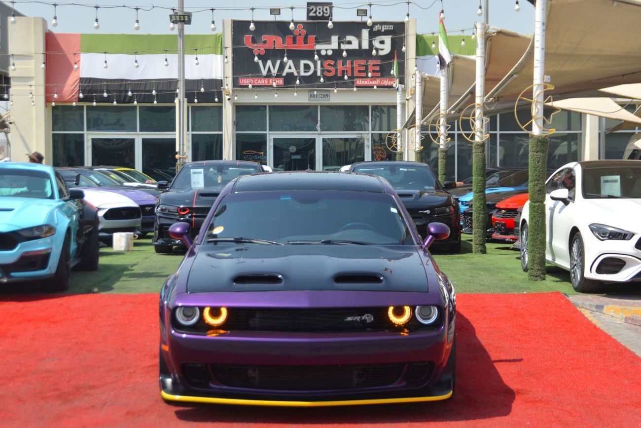 Dodge Challenger R/T Scat Pack 6.4L PURPLE BLACK MONSTER
