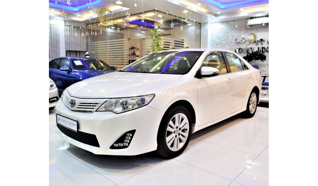 تويوتا كامري ( صبغه وكاله ORIGINAL PAINT ) Toyota Camry S+ 2014 Model!! in White Color! GCC Specs