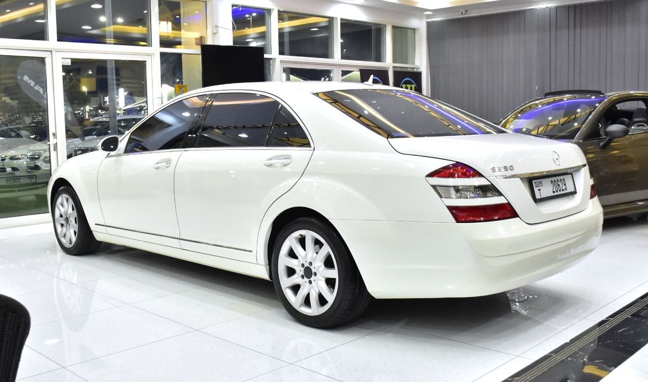 Mercedes-Benz S 550 EXCELLENT DEAL for our Mercedes Benz S550 ( 2008 Model ) in White Color Japanese Specs