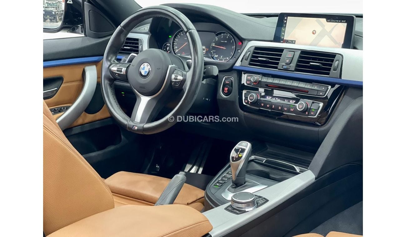 بي أم دبليو 430i 2018 BMW 430i Gran Coupe, 01/2024 Agency Warranty + Service Contract, GCC