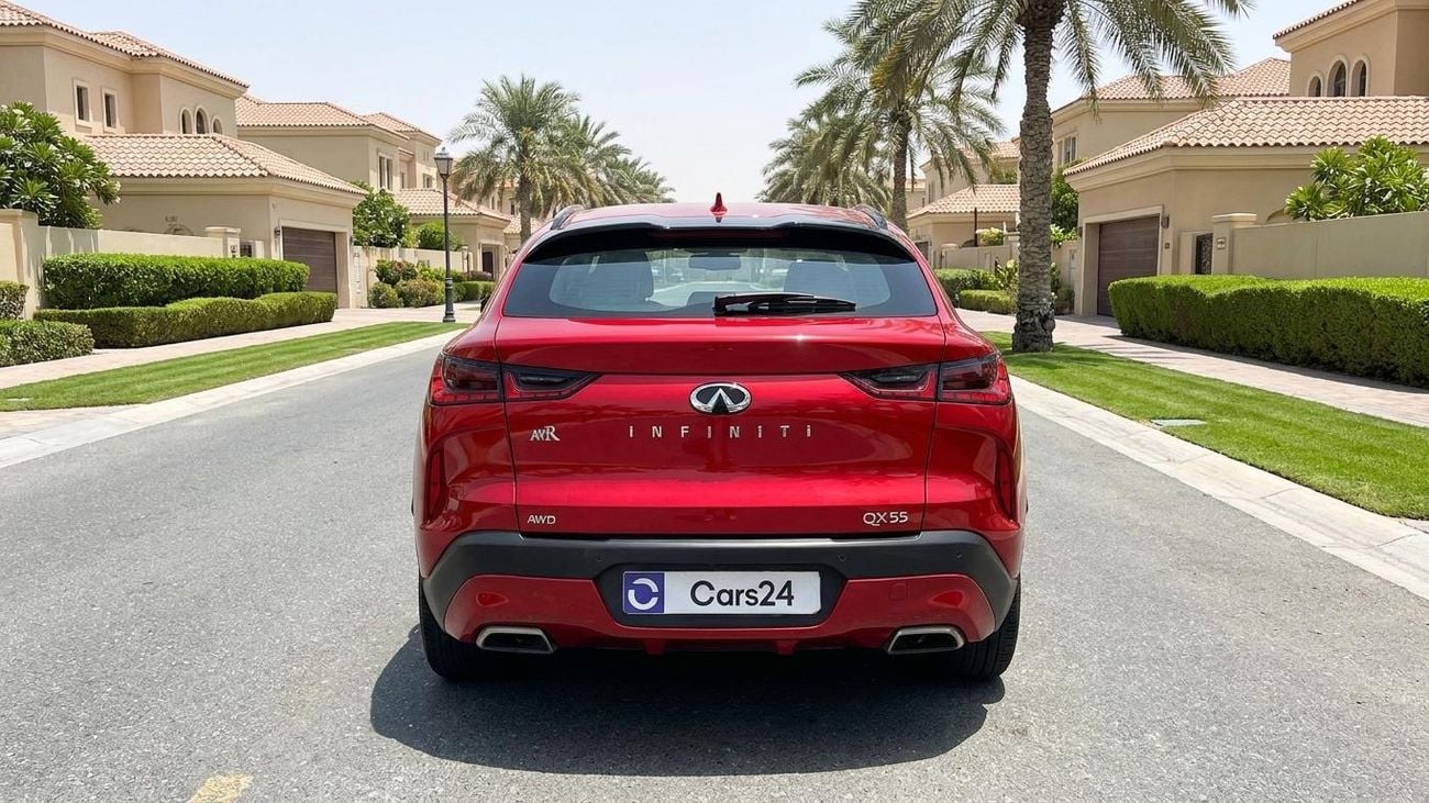 إنفينيتي QX55 LUXE كارس24 هي سوق ضخم للسيارات المستعملة موثوق ومضمون ٪كارس24 هي سوق ضخم للسيارات المستعملة موثوق ومضمون