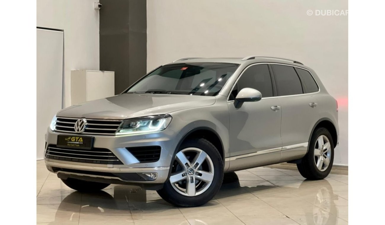 Volkswagen Touareg 2016 Volkswagen Touareg, Warranty, Volkswagen Service History, GCC