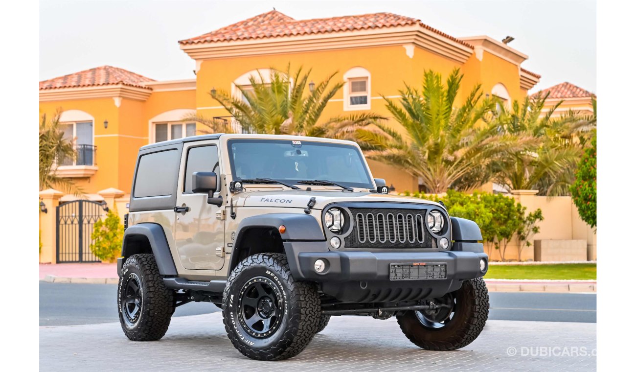 Jeep Wrangler Sport MODIFIED | 1,841 P.M | 0% Downpayment | Full Option | Low Mileage