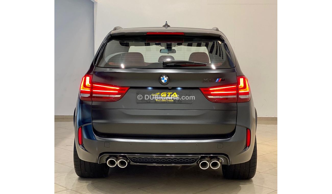 BMW X5M 2016 BMW X5 M V8, Full BMW Service History, Warranty, GCC