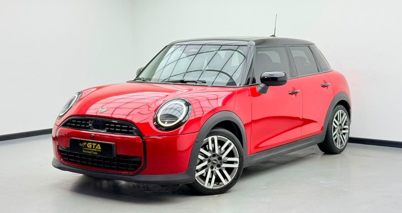 Mini Cooper C 2025 MINI Cooper C, 2027 MINI Warranty + Service Pack, Full MINI Service History, GCC