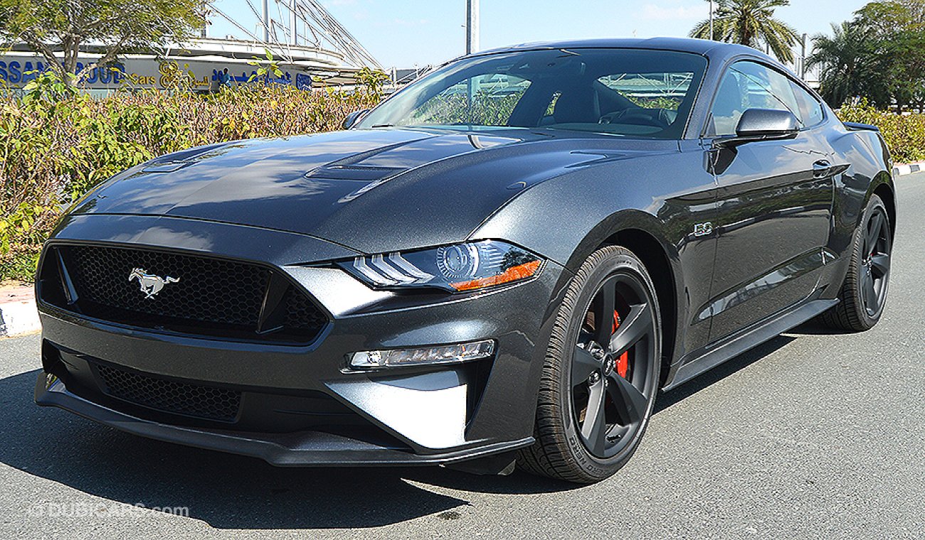 Ford Mustang 2019 GT Premium, 5.0 V8 GCC, 0km w/3Yrs or 100K km WTY + 60K km SERV # Digital Cluster, Carbon Fiber