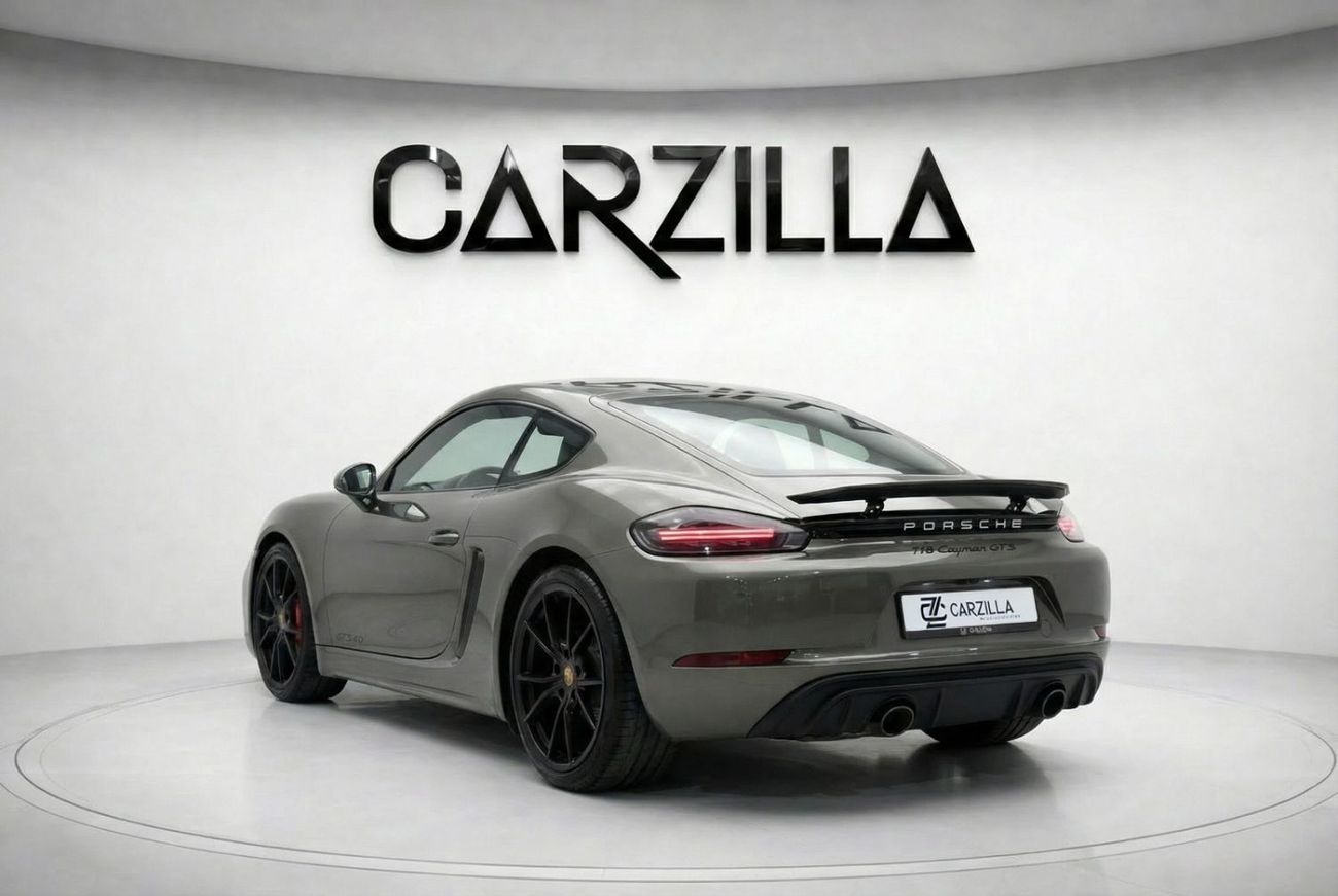 Porsche 718 Cayman GTS 2.5L AED 8,421 / Monthly l 0% Downpayment l Porsche Cayman 718 GTS