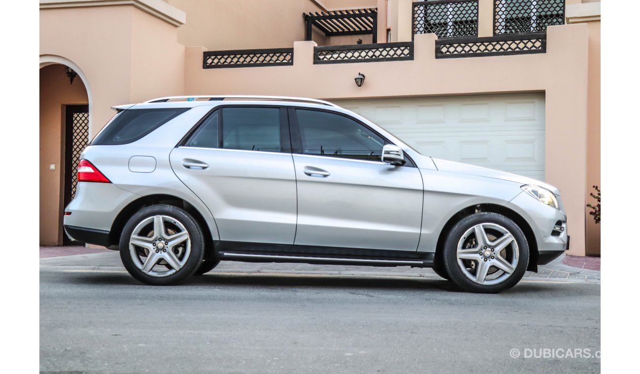 Mercedes-Benz ML 350 AED 1950 PM with 0% Down Payment under warranty