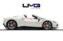 Ferrari 296 GTS CARBON FIBRE FRONT SPOILER | LIFT SYSTEM | COLOURED SPECIAL STITCHING