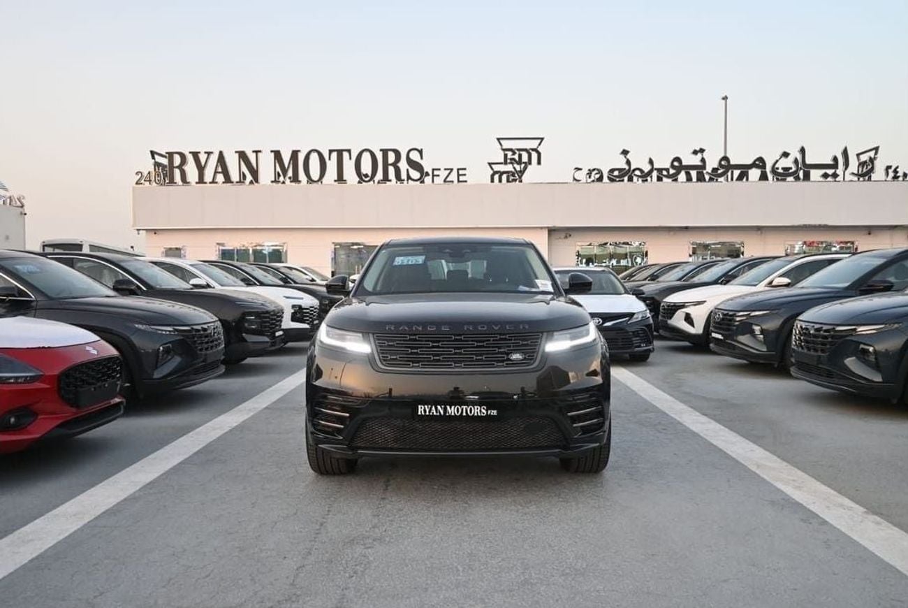 لاند روفر رينج روفر فيلار R-DYNAMIC SE Land Rover Range Rover Velar, R Dynamic SE 2.0L Turbo AWD, Model 2025, Color Santorini 