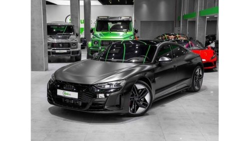 Audi e-tron GT AUDI RS E-TRON GT - 2023 GCC - UNDER DEALER WARRANTY AND CONTRACT SERVICE - 6,700 KM LIKE NEW