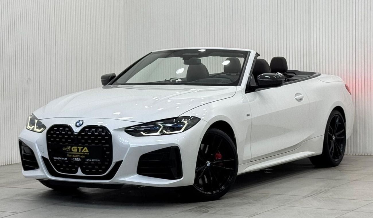 BMW M440i xDrive 3.0L 2023 BMW M440i xDrive M-Sport Convertible, Nov 2026 BMW Warranty + Service Pack, Very Lo