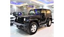 جيب رانجلر AMAZING Jeep Wrangler SAHARA 2013 Model!! in Black Color! GCC Specs