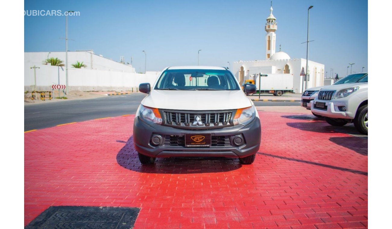 ميتسوبيشي L200 2016 | MITSUBISHI L200 4X2 | PICKUP DOUBLE CABIN | 6-SEATER | 4-DOORS | GCC | VERY WELL-MAINTAINED |