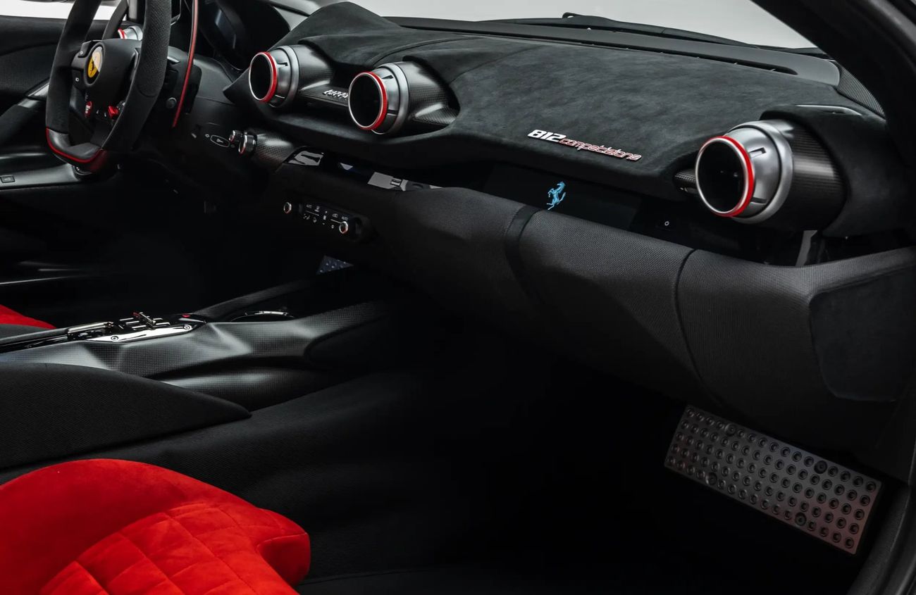 Ferrari 812 Competizione 6.5L V-12 Naturally Aspirated Engine
