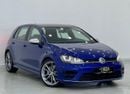 Volkswagen Golf R 2016 Volkswagen Golf R, Full Service History, Warranty, GCC