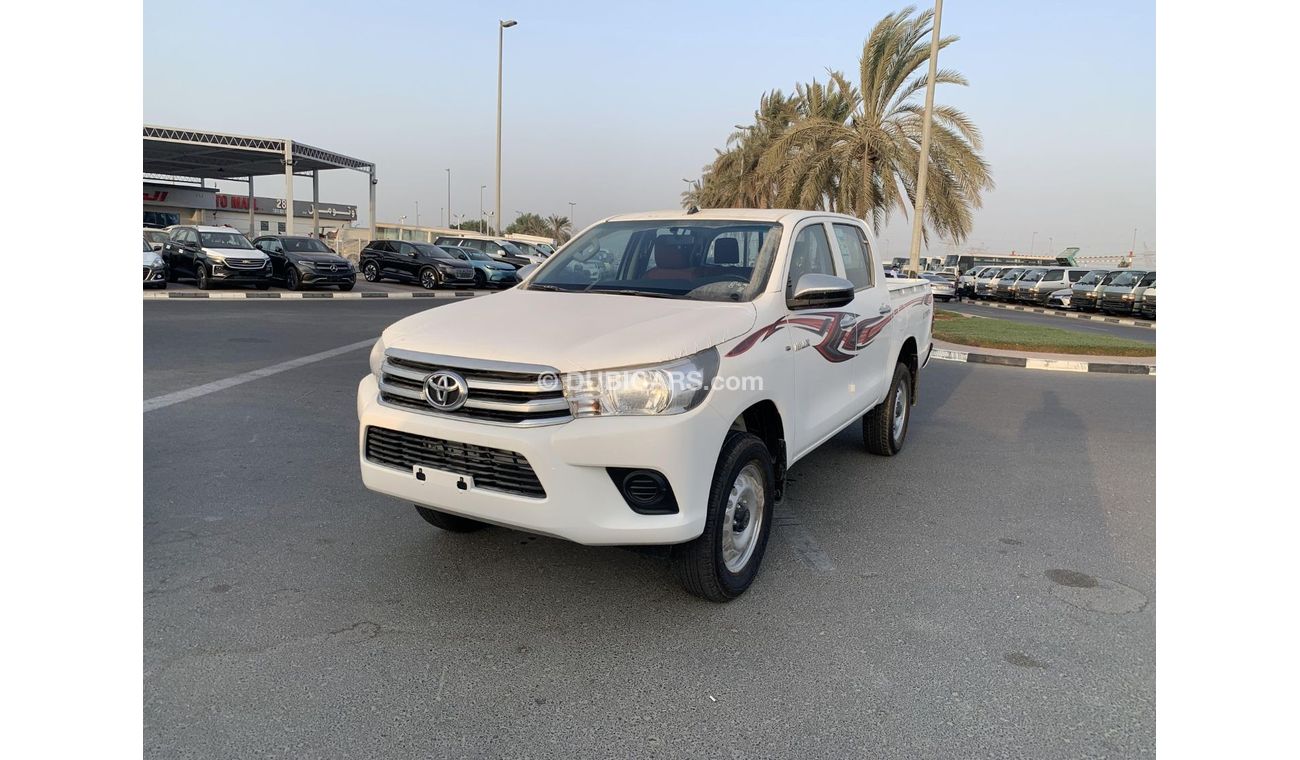 Toyota Hilux TOYOTA HILUX 2.7L PETROL PICK-UP 4WD 4DOORS MODEL 2023  WHITE COLOR