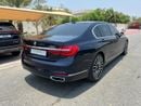 BMW 750i 7 SERIES | X-DRIVE | FULL OPTION | BLUE EXTERIOR COLOR | REAR VIEW CAMERA | ELECTRIC SEAT | SUNROOF