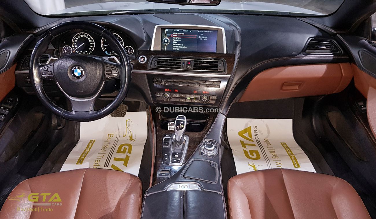 بي أم دبليو 650i 2012 BMW 650i Twin Turbo full Service