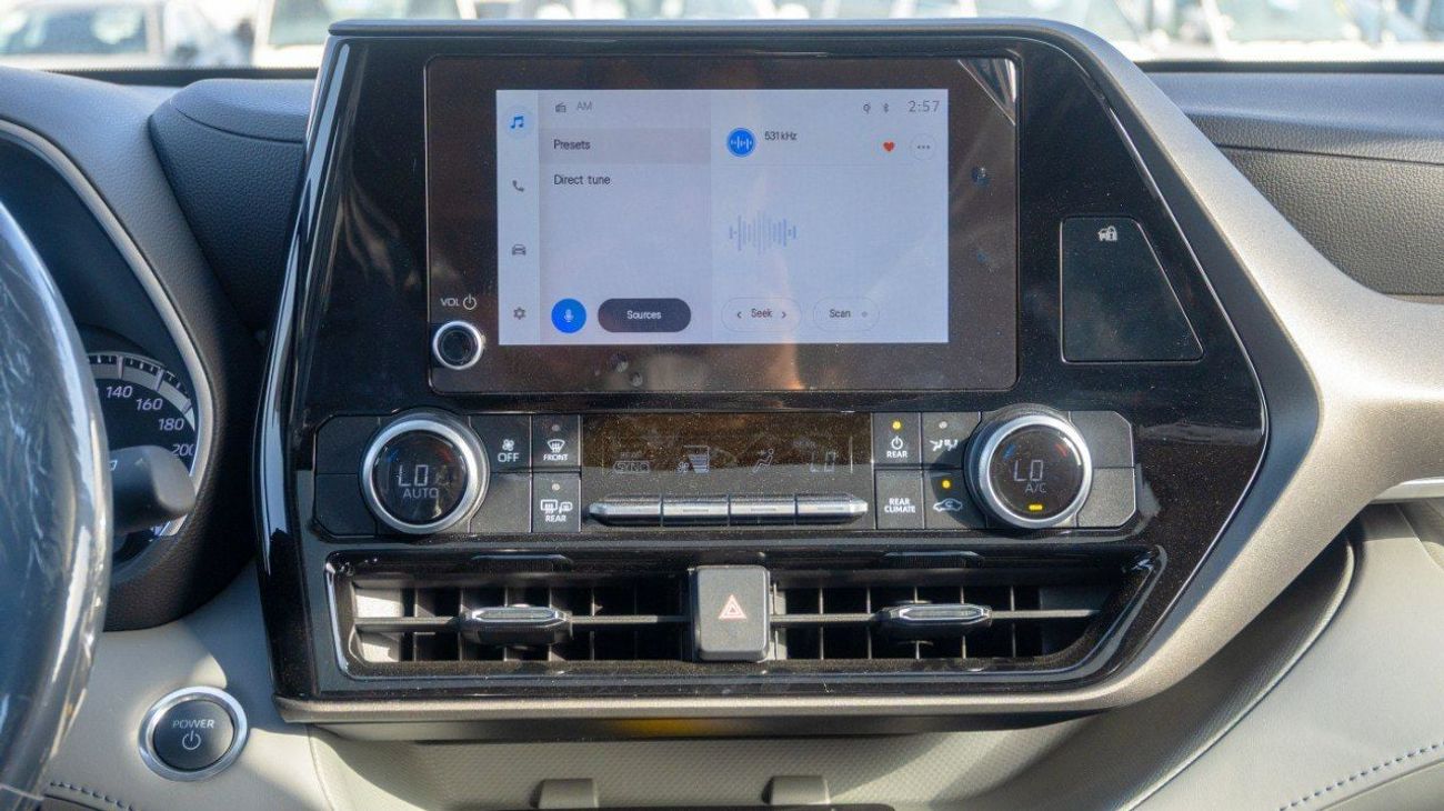 تويوتا هايلاندر Toyota Highlander GLE 2024 2.5L Hybrid 7 Seats Transmission Automatic