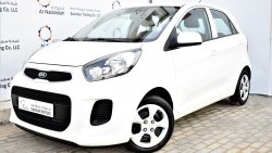 Kia Picanto 1.2L 2017 GCC SPECS WITH DEALER WARRANTY WITH 1 YEAR OR 20K SERVICE CONTRACT
