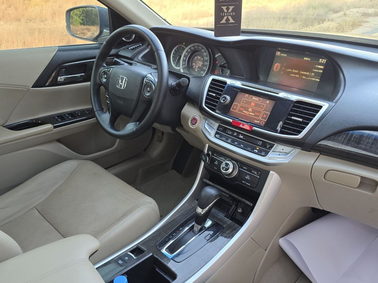 هوندا أكورد Sport 2.4L HONDA ACCORD 2016 GCC ORGINAL PAINT // ACCIDENT FREE // FULL OPITION