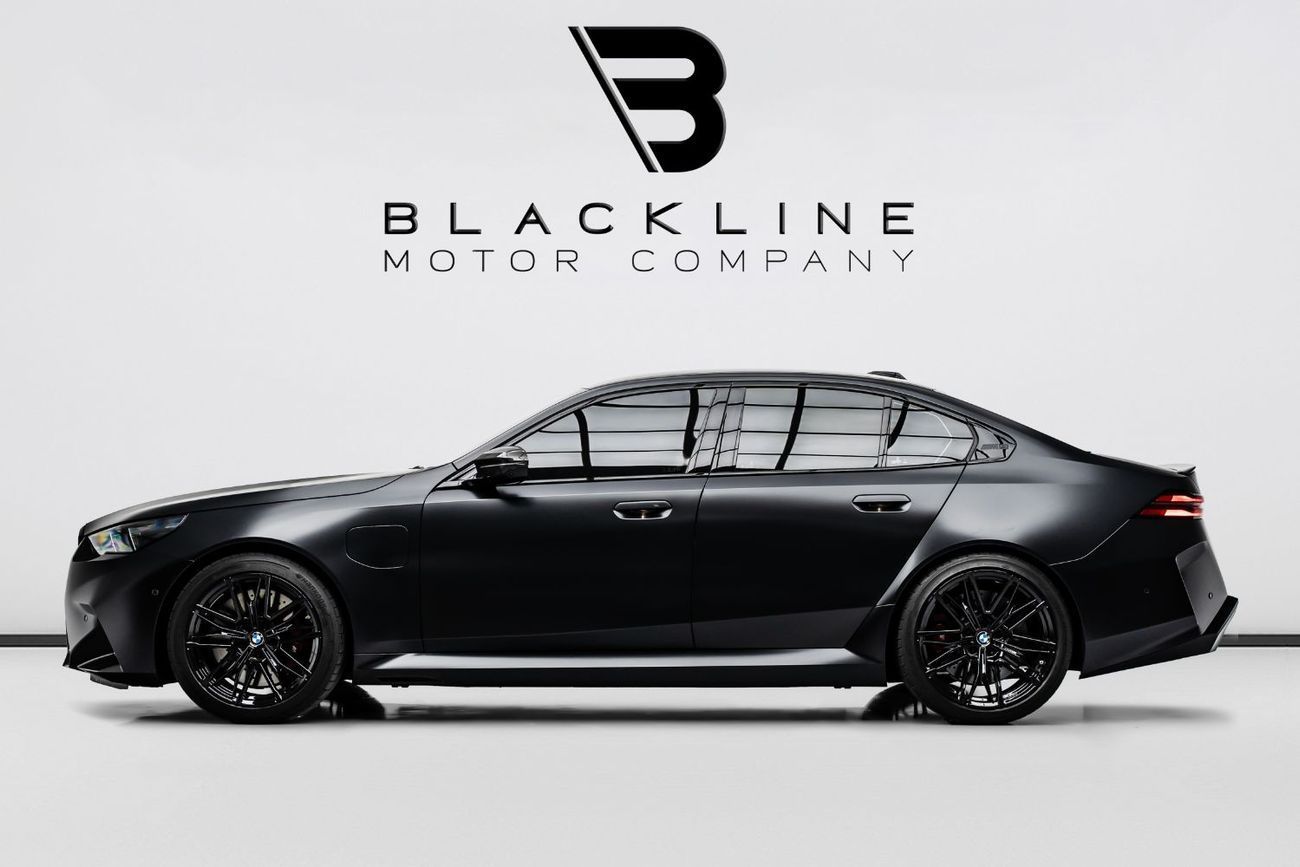 BMW M5 2025 BMW M5 Competition, 2030 BMW Warranty + Service Contract, Low Kms, GCC