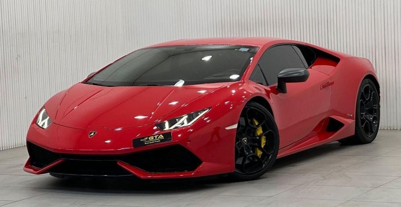 لامبورغيني هوراكان 2016 Lamborghini Huracán LP610-4, Full Service History, Excellent Condition, GCC