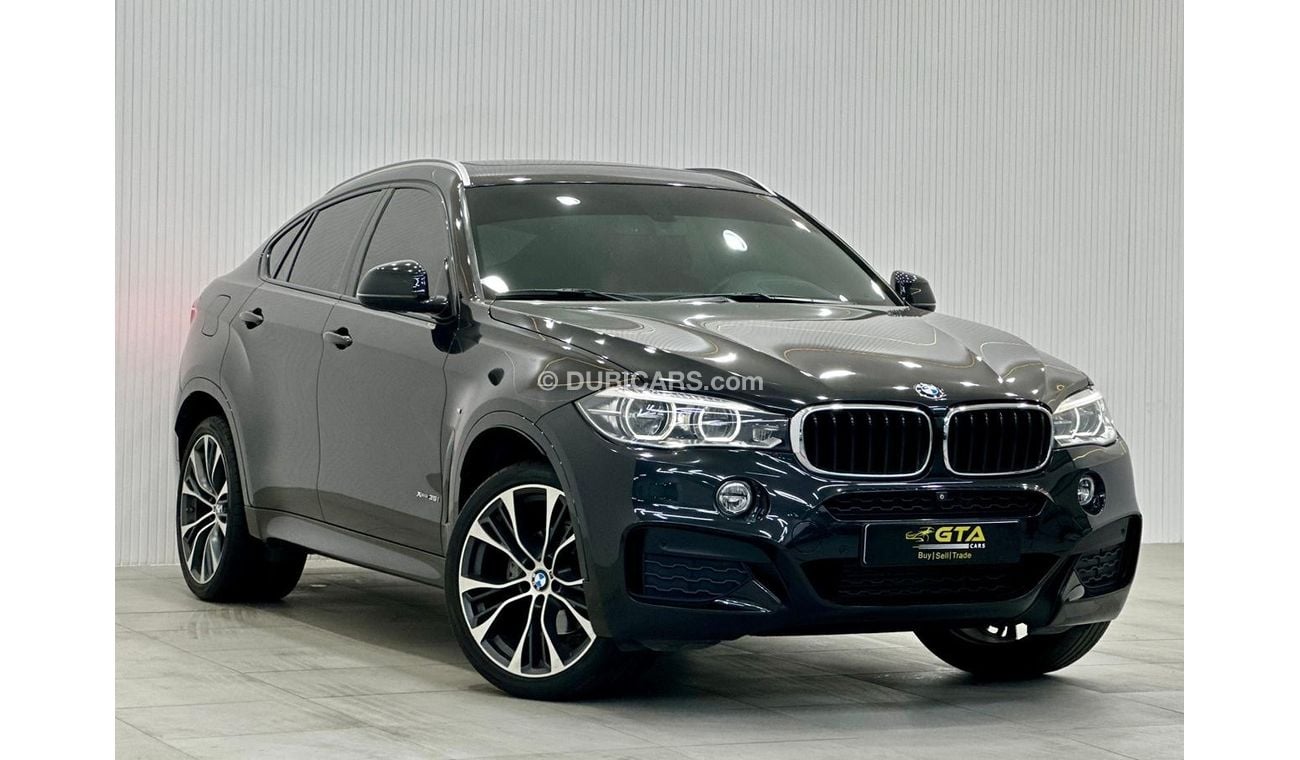 BMW X6 2018 BMW X6 35i M Sport, Nov 2025 BMW Service Package, Fully Loaded, Warranty, GCC