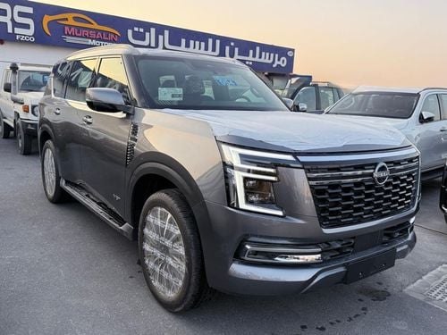 نيسان باترول Nissan Patrol LE Platinum 3.5L Twin Turbo With Panoramic  Model 2025 Gray