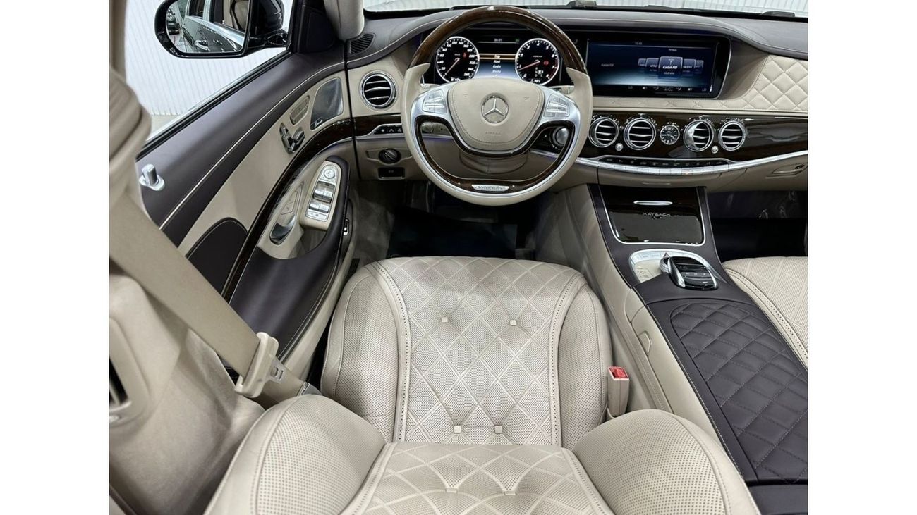 مرسيدس بنز S 600 2016 Mercedes Maybach S600, Dec 2026 GTA Service Pack, Fully Loaded, Low Kms, GCC
