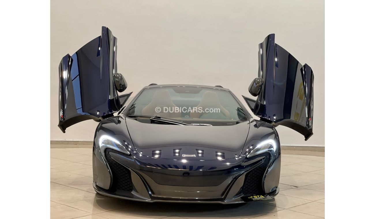 McLaren 650S 2015 McLaren 650S Spider Sapphire Black, McLaren Warranty-Service History, GCC