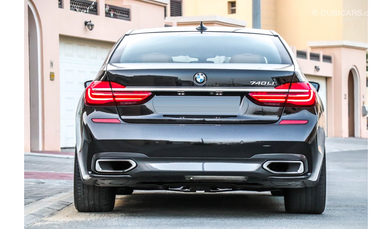 BMW 740Li Li  M sport AED 4920 PM with 0 Down Payment