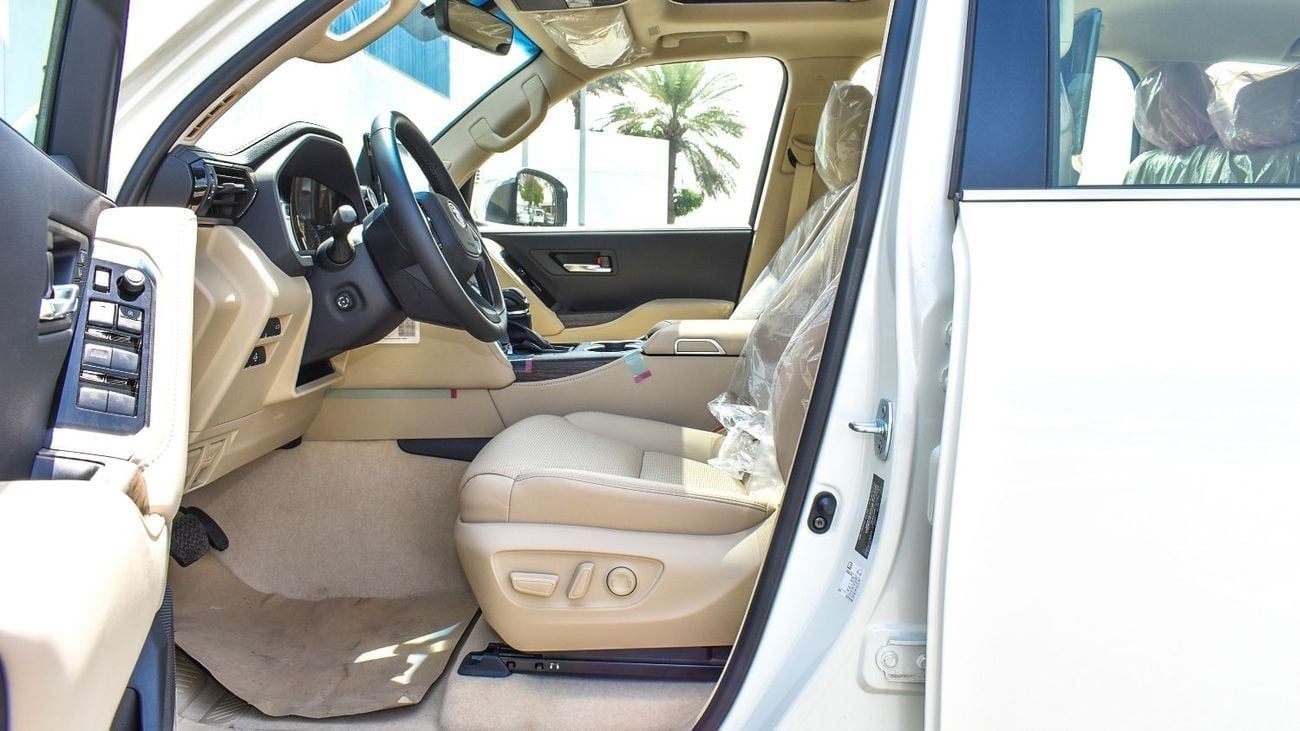 Toyota Land Cruiser ECTAGR010 – 2026 TLC300 VX – 3.3L Diesel Auto – High Options – White with Beige Interior