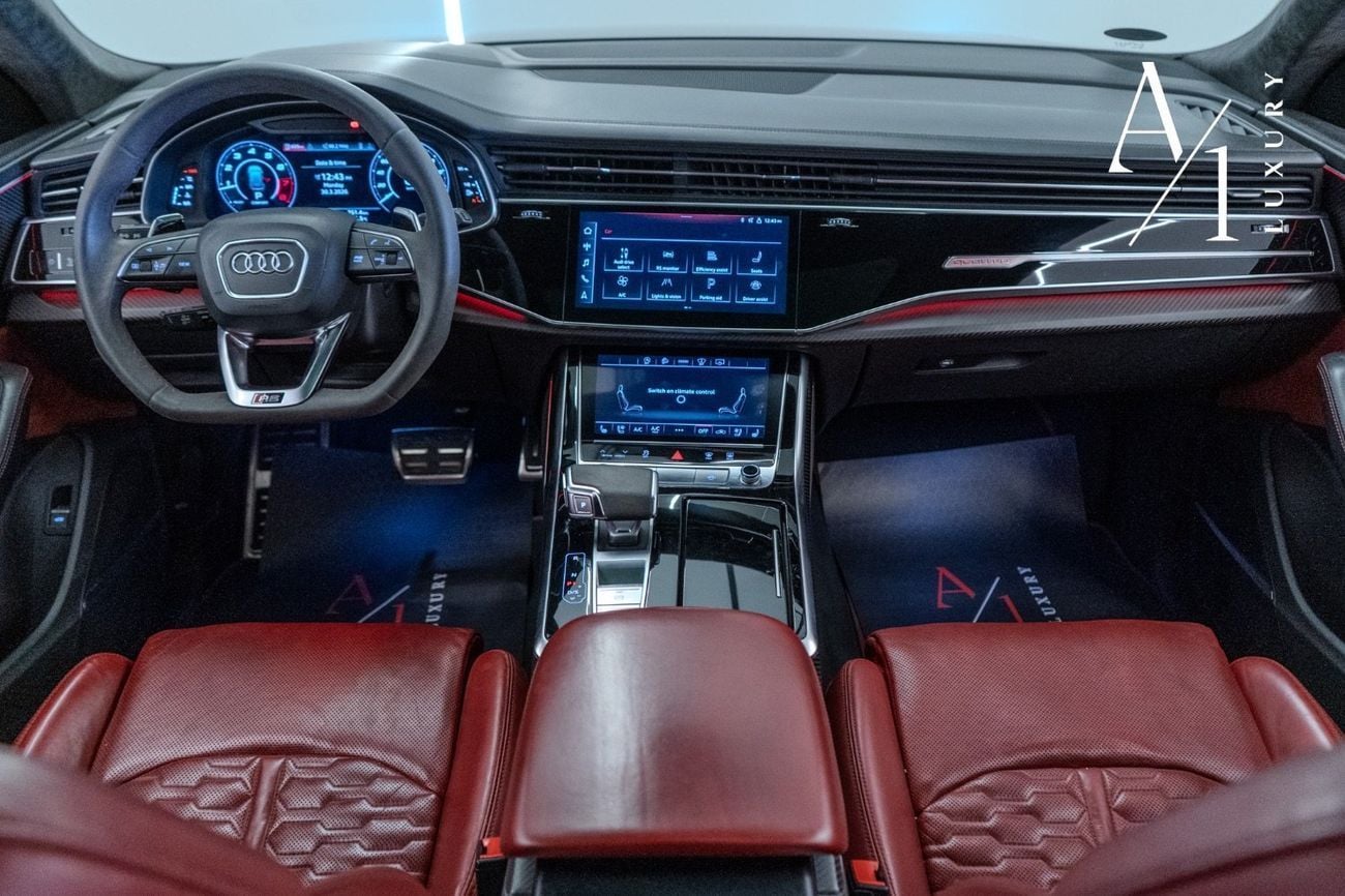 Audi RSQ8 2021 Audi RS Q8 Quattro, With Al Naboodah Warranty, Fully Loaded, GCC Spec