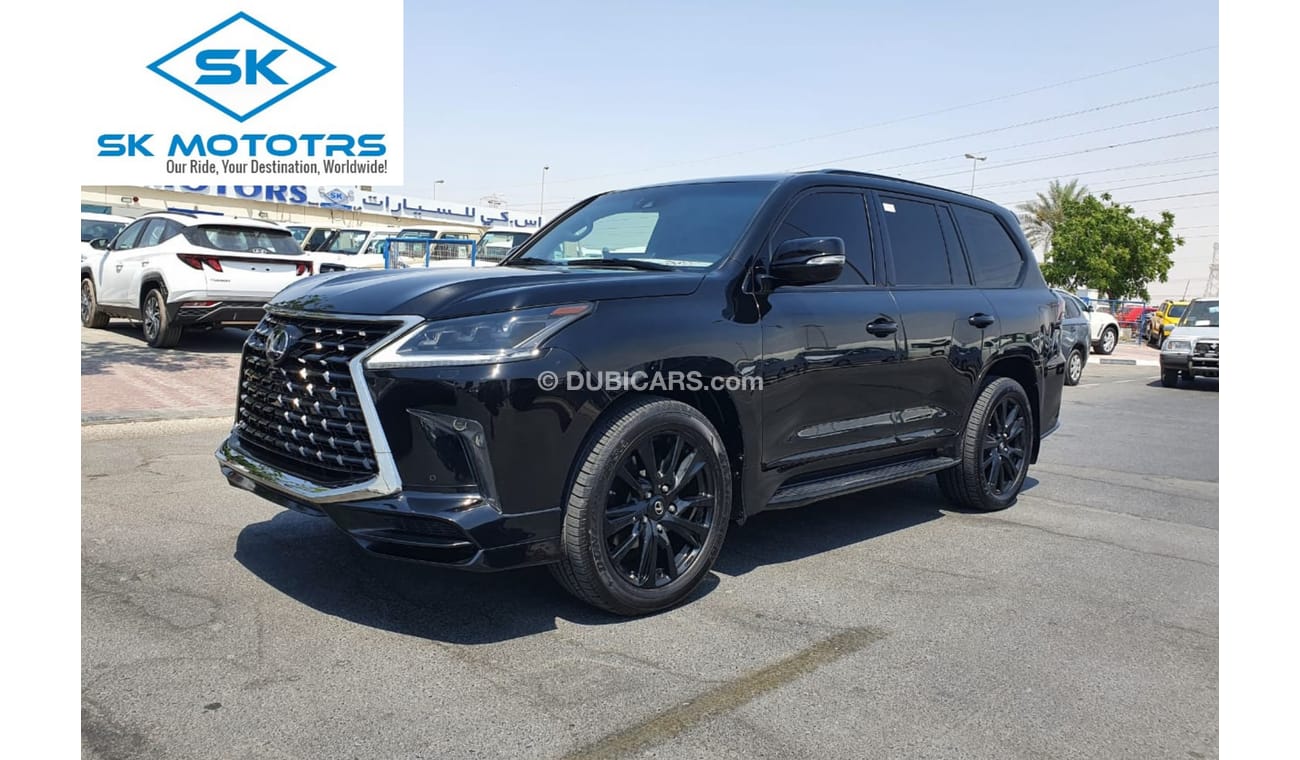 Lexus LX 570 5.7L, 21" Rims, 360° Camera, BLACK EDITION, First Hand Used, Low Mileage (LOT # LXB2019)