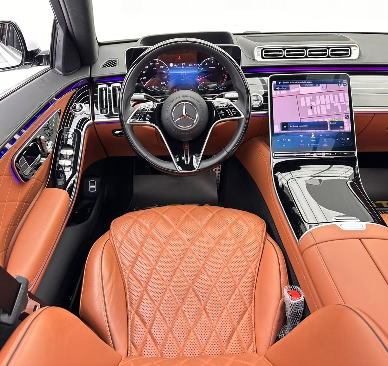 مرسيدس بنز S 580 2024 Mercedes-Benz S580 4Matic, 09/2028 Mercedes Warranty, Mercedes Full Service History, GCC