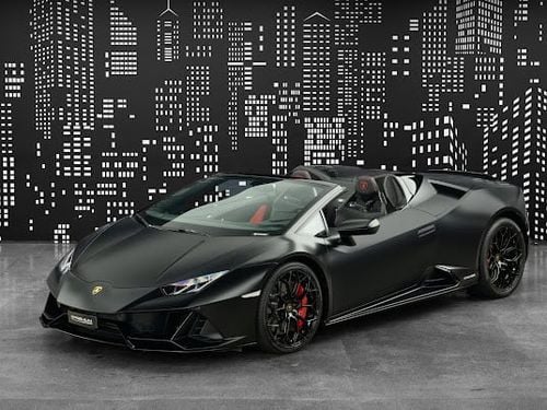 Lamborghini Huracan Evo Spyder LAMBORGHINI | HURACAN EVO SPIDER | AD PERSONAM COLOR BLACK MATTE
