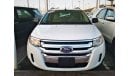 Ford Edge 2014 WHITE GCC NO ACCIDENT NO PAINT PERFECT