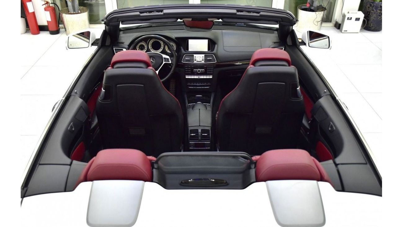 مرسيدس بنز E 400 كوبيه EXCELLENT DEAL for our Mercedes Benz E400 Convertible ( 2015 Model ) in White Color GCC Specs
