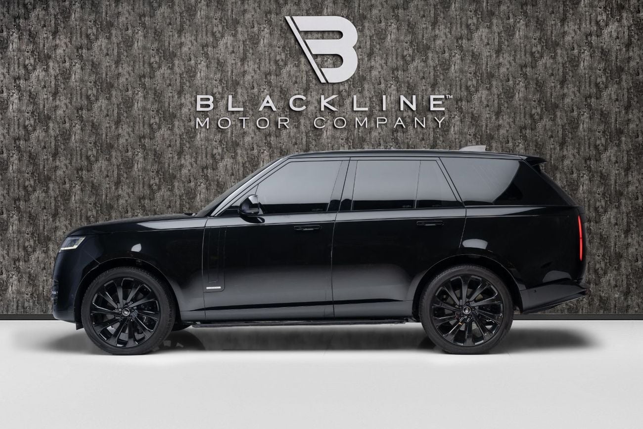Land Rover Range Rover AUTOBIOGRAPHY BUY NOW, PAY 2027 | THE BLACKLINE STANDARD | 2022 Range Rover Autobiography, 2027 Warranty, GCC