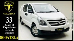 Hyundai H-1 H1 / 6 SEATS + SIDE GLASS / CARGO PANEL / GCC / 2018 / WARRANTY + FREE SERVICE / FSH! / 814 DHS P.M.