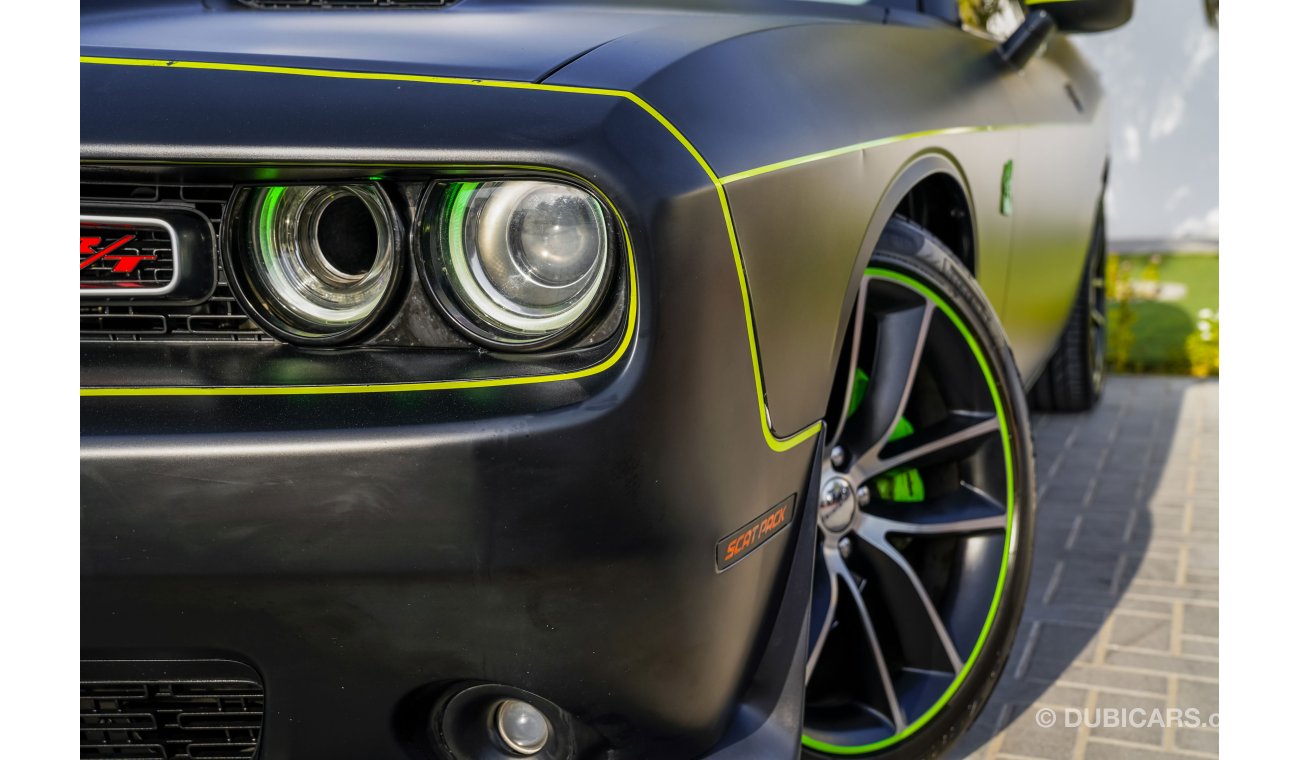 Dodge Challenger V8 R/T Scatpack | AED 1,743 Per Month | 0% DP | Exceptional Condition