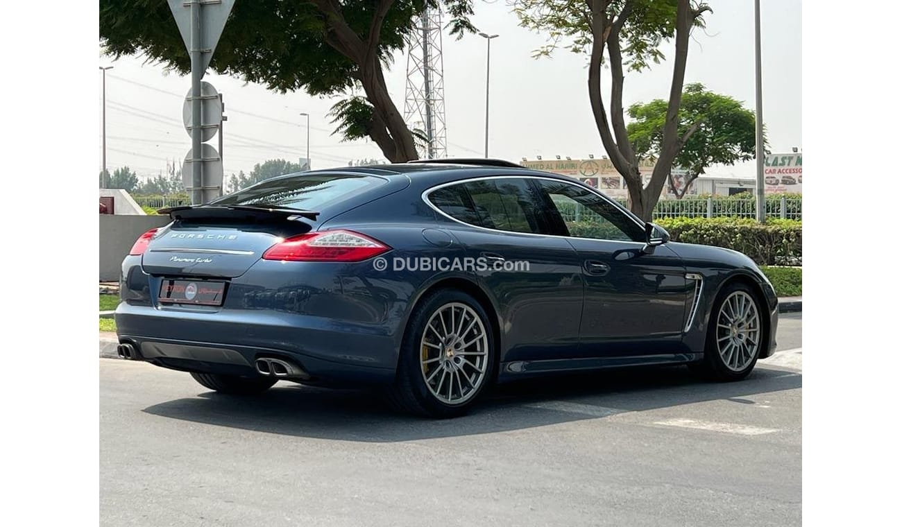 Porsche Panamera PORSCHE PANAMERA TURBO TOP LINE 2012 GCC ORIGINAL PAINT WITH ONE YEAR WARRANTY