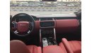 Land Rover Range Rover Autobiography خليجي مالك واحد تشيكات وكالة ابيض داخل احمر كيت SV وكالة