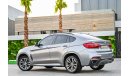 بي أم دبليو X6 MKit  | 4,208  P.M  | 0% Downpayment | Immaculate Condition!